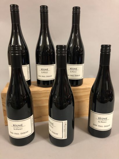 null 6 bouteilles RÉGNIÉ "Le Potet", Jean-Paul-Dubost 2018