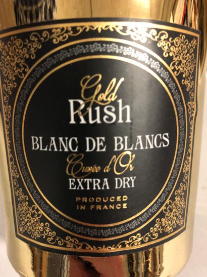 null 6 bouteilles VIN PÉTILLANT "Blanc de blancs", Gold Rush ("Cuvée d'Or")