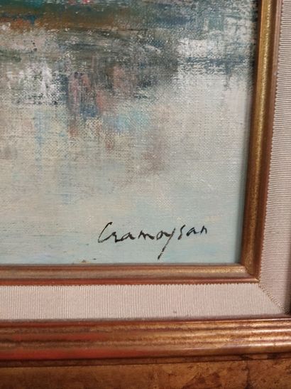 null Marcel Cramoysan (1915-2007)

Vue de Dieppe

Huile sur toile signée en bas à...