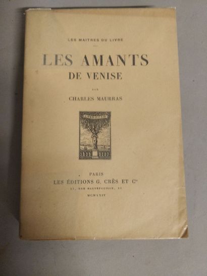 null Set of 4 volumes: 

MAURRAS (Charles). The Lovers of Venice. George Sand and...