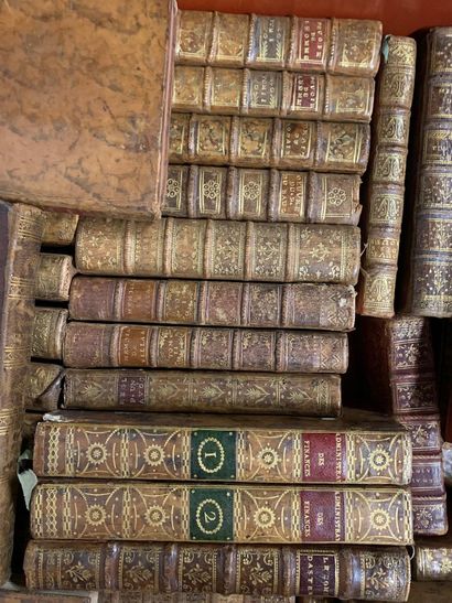 
Lot de volumes principalement XVIIIème siècle...