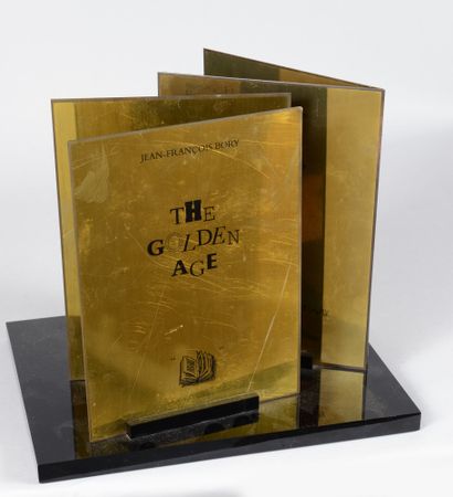 null BORY Jean-François (born in 1983). The Golden Age. Open book made of four removable...