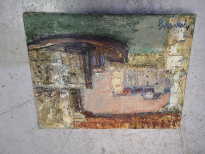 null Jean VINAY (1901-1978). 8 oils on canvas, various landscapes. COLLETION ALAIN...