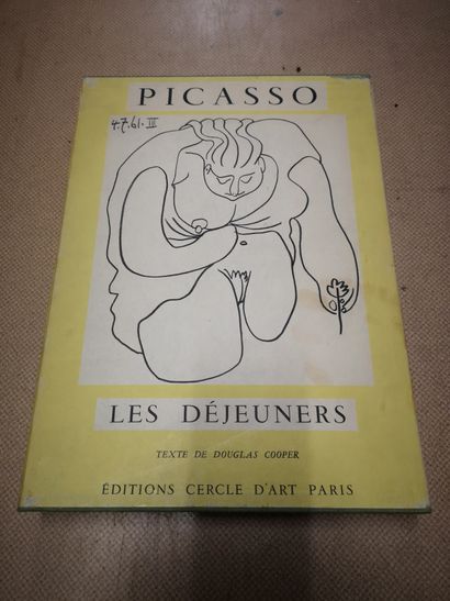 null 
Pablo PICASSO; Les déjeuners. Textes de Douglas Cooper. Cercle d'Art Paris....
