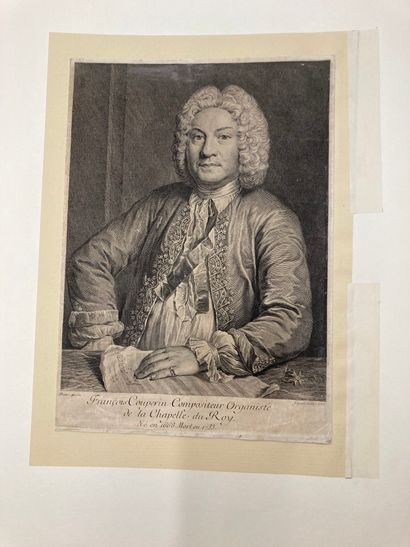 Louis TOCQUE (1696-1772), d'après Pierre Jeliotte, engraved by L. Cathelin. With:...