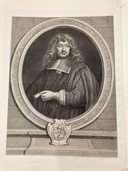 Louis TOCQUE (1696-1772), d'après Pierre Jeliotte, gravé par L. Cathelin. Avec: R....