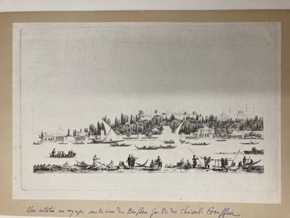 Jean DUPLESSI-BERTAUX (1750-1818) Napoléon, Passage du Pont de Lodi d'après le dessin...