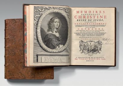 Bibliothèque de Bonaparte à Malmaison Archenholtz J.-W.: "Memoirs concerning Christine,...