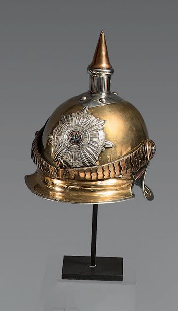 Troop helmet of the cuirassiers de la garde...