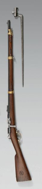 null Carabine de cavalerie ou de gendarmerie modèle 1866/74 - M 80, canon rebleui,...