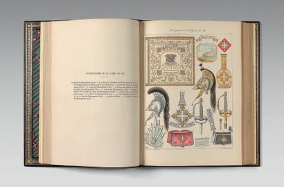 TITEUX (Eugène) Histoire de la Maison militaire du Roi, de 1814 à 1830. Paris, Baudry,...