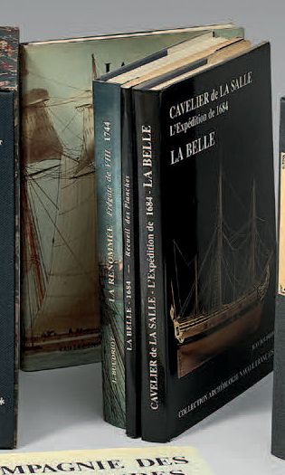  French Naval Archaeology Collection: Jean Boudriot. - La Renommée - Frégate de VIII...