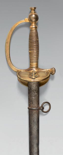 null Épée de sous-officier de marine ou d'infanterie coloniale modèle 1887, garde...