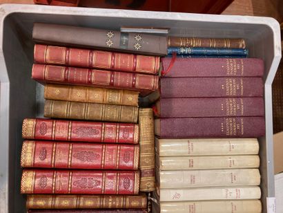 null 
3 MANETTES Lot de volumes XIXème siècle et quelques Collection La Pléiade




Lot...