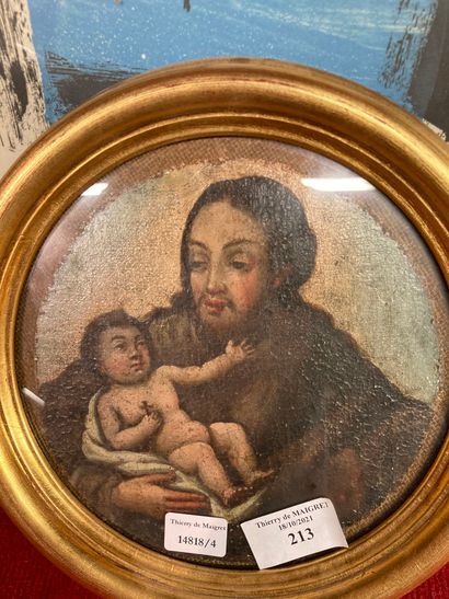 null Ecole du XVIIIème siècle


Saint Joseph et l'enfant Jésus


fragment en tondo,...