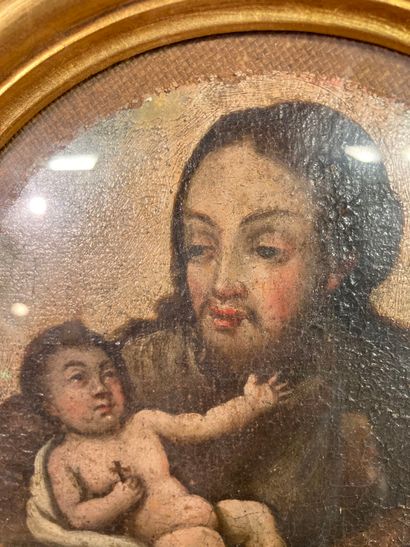 null Ecole du XVIIIème siècle


Saint Joseph et l'enfant Jésus


fragment en tondo,...