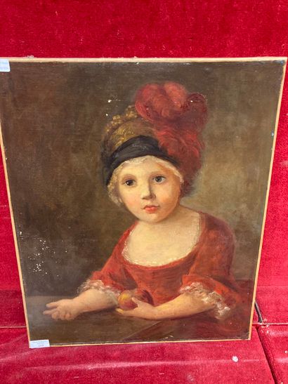null Ecole française dans le goût du XVIIIème siècle 


Portrait de fillette au bonnet...