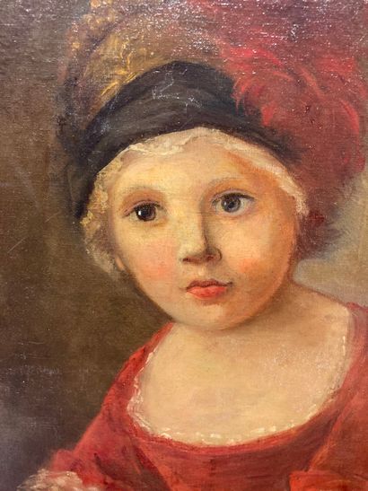 null Ecole française dans le goût du XVIIIème siècle 


Portrait de fillette au bonnet...