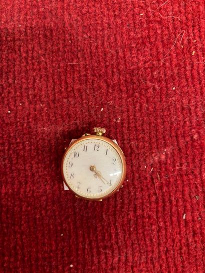 null Petite montre de col en or poids brut 13,9g poids brutLot vendu en l'étatPetite...