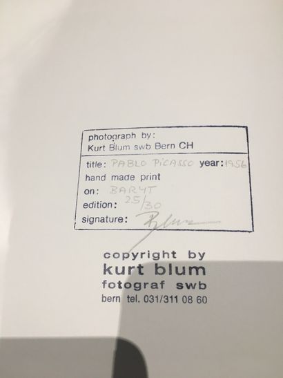 null Kurt BLUM. In the midst of the artists. Copy from the second first edition,...