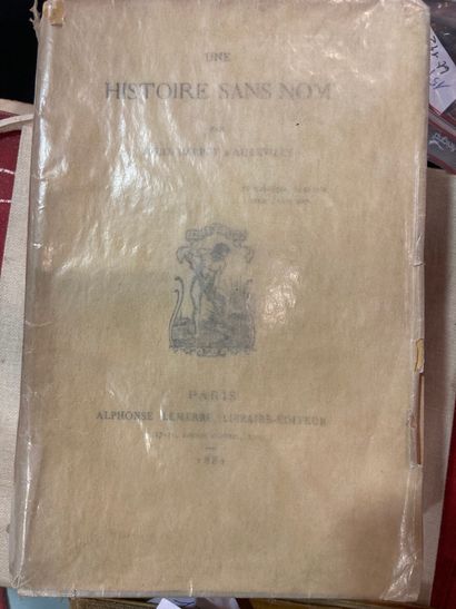 null BARBEY D'AUREVILLY (Jules).Une Histoire sans nom. Paris, Alphonse Lemerre,
Libraire-Editeur,...