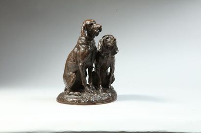 
Emmanuel FREMIET (1824-1920) Dogs of the...