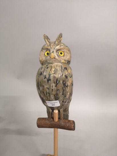 null Scops owl: (tchôt petit) Calling all wood, sulphur eyes, for hunting larks....