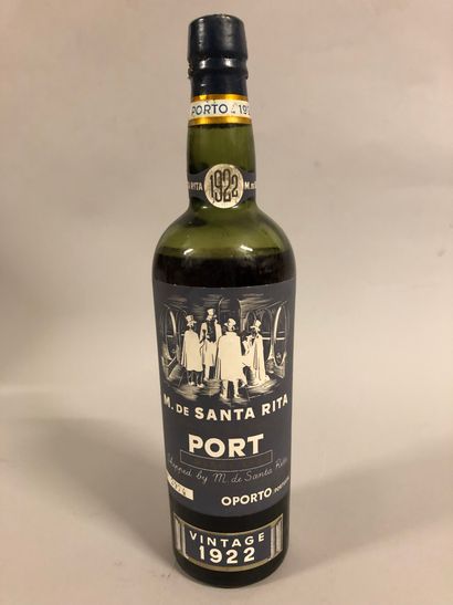 null 1 bottle PORTO M. of Santa Rita 1922 (elt, V, runner)