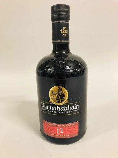 null 1 bottle SCOTCH WHISKY "Single Malt", Bunnahabhain 12 years