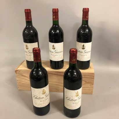 null 5bottles Château GISCOURS, 3° cru Margaux 1992 (box of 12, and)