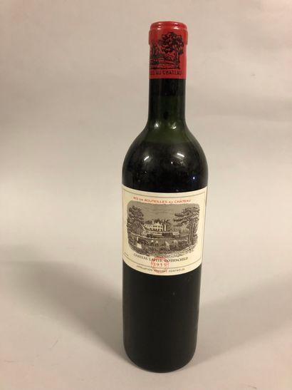 null 1 bouteille Château LAFITE-ROTHSCHILD, 1° cru Pauillac 1955 (LB)