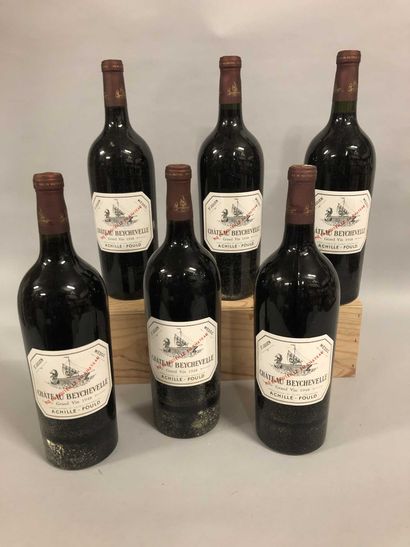 null 6magnums Château BEYCHEVELLE, 4° cru Saint-Julien 1948 (perfect condition and...