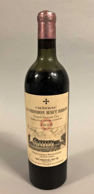 null 1 bouteille Château LA MISSION-HAUT-BRION, Pessac-Léognan 1950 (etlt, MB)