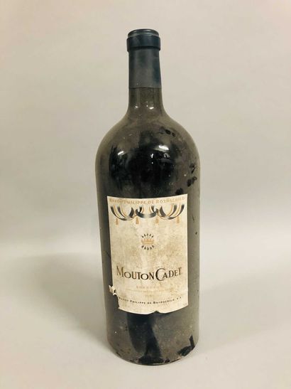 null 1 jeroboam MOUTON-CADET, Bordeaux 1991 (es, et), 5 l.