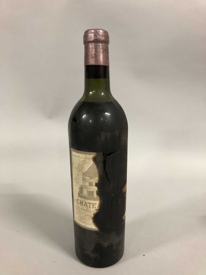 null 1 bouteille Château HAUT-BRION, 1° cru Pessac-Léognan 1952 (MB, ea, ett, millésime...