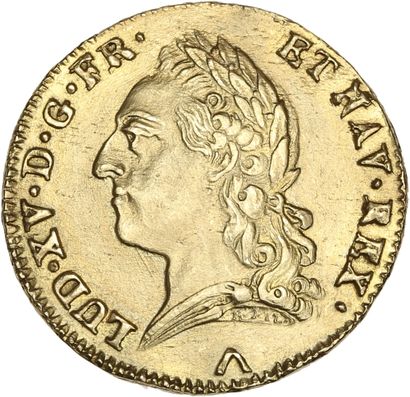 null LOUIS XV (1715-1774)
Double louis d'or à la vieille tête. 1772. Lille.
D. 1645.
Traces...