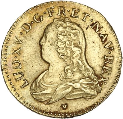 null LOUIS XV (1715-1774)
Louis d'or aux lunettes. 1726. Aix.
D. 1640.
TTB à sup...