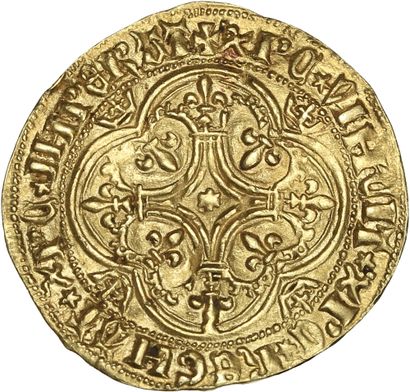 null CHARLES VI (1380-1422)
Écu d'or à la couronne. 4 g. (trace de monture ancienne).
Écu...