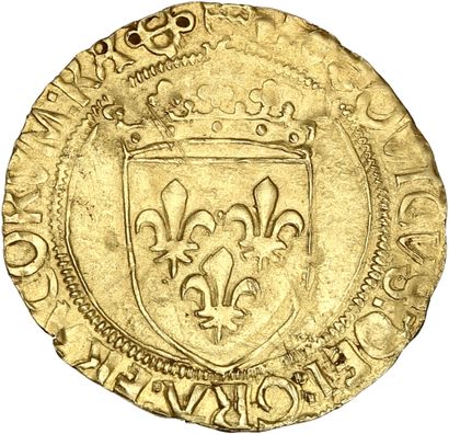 LOUIS XI (1461-1483) Écu d'or au soleil....