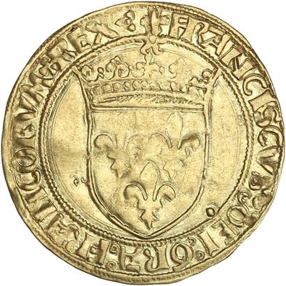 FRANÇOIS Ier (1515-1547) Écu d'or au soleil,...