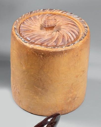 PILIVITE Terrine ronde « pâté en croute ». Modèle haut. H. 16 cm