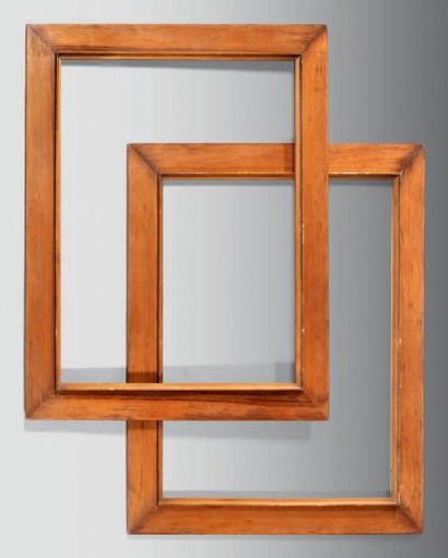 DUPRÉ-LAFON Paul (1900-1971) Cadre en merisier. Dimensions: 66,5 x 80 cm - Prov....