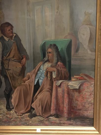 null 
Pierre Henry BESSEDE (1846-1918)

Conversation dans un salon, style XVIIIème...