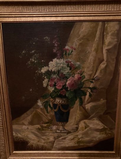 null Gustave Emile COUDER (1845-1903)

Bunch of flowers 

Oil on canvas signed lower...