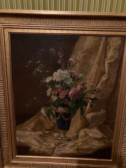 Gustave Emile COUDER (1845-1903) 
Bouquet...