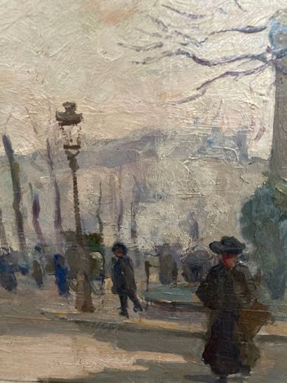 null BORROLL (?) 1910

View of a city

Oil on canvas signed lower right

Wear

38,5...