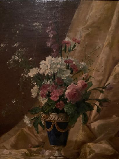 null Gustave Emile COUDER (1845-1903)

Bunch of flowers 

Oil on canvas signed lower...