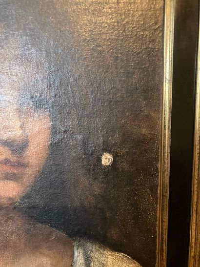 null Portrait de jeune fille 

Huile sur toile encadrée 

39,5 x 32 cm

Accidents...