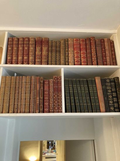 Lot de volumes reliés 
XIXème siècle