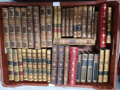null 
4 manettes Lot de livres reliés, Work of Pesey, Histoire d'Angleterre, Sorel,...
